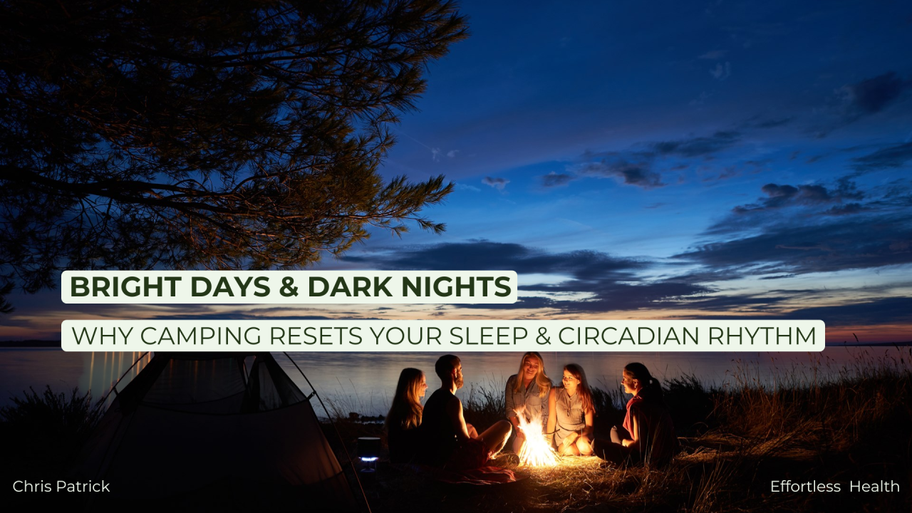 Bright days, dark nights: Why camping resets your sleep