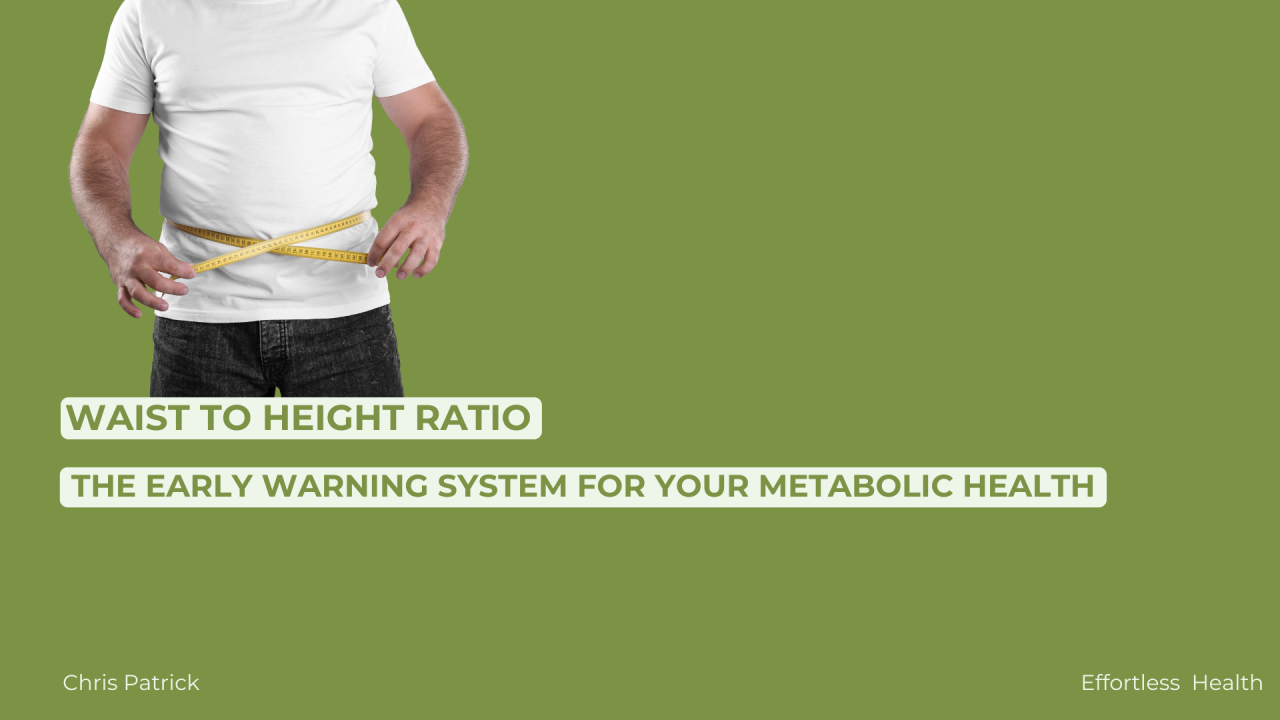 Waist-to-height ratio: The early warning system